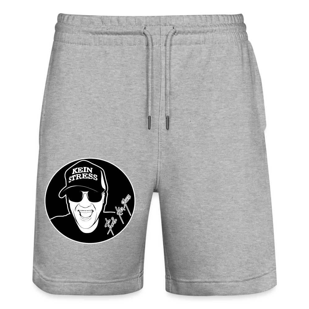 Boscho Kein Stress ® Unisex Joggingshorts TRAINER - Grau meliert
