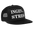 Boscho Kein Stress ® Trucker Cap schwarz Text Schwedisch Ingen Stress mit Logo - Schwarz/Schwarz