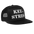 Boscho Kein Stress ® Trucker Cap schwarz Text Luxemburgisch Kee Stress mit Logo - Schwarz/Schwarz